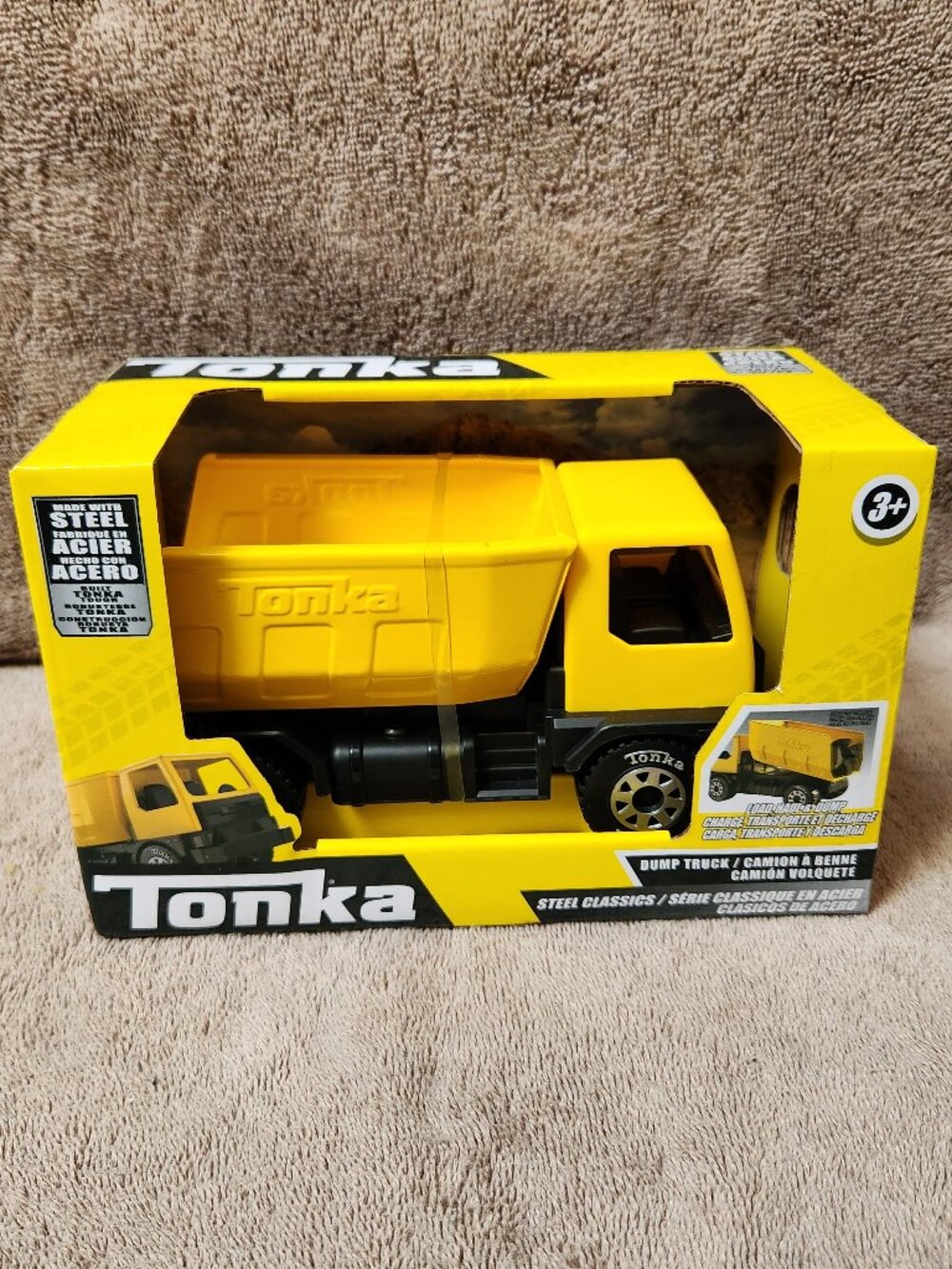 TONKA Steel Classics Toy Dump Truck and Bulldozer = NEW - Picture 3 of 8